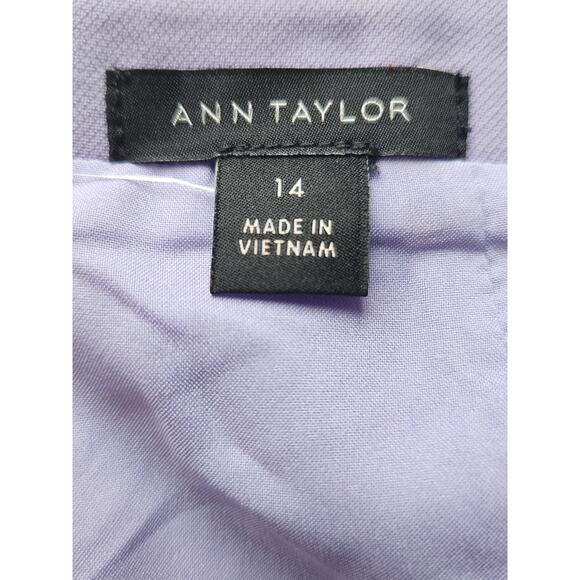 NWOT Ann Taylor Square Neck Cap Sleeve Sheath Dress 14 - Picture 3 of 4